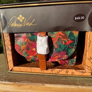 Patricia Nash Mini Torri Keychain Wallet